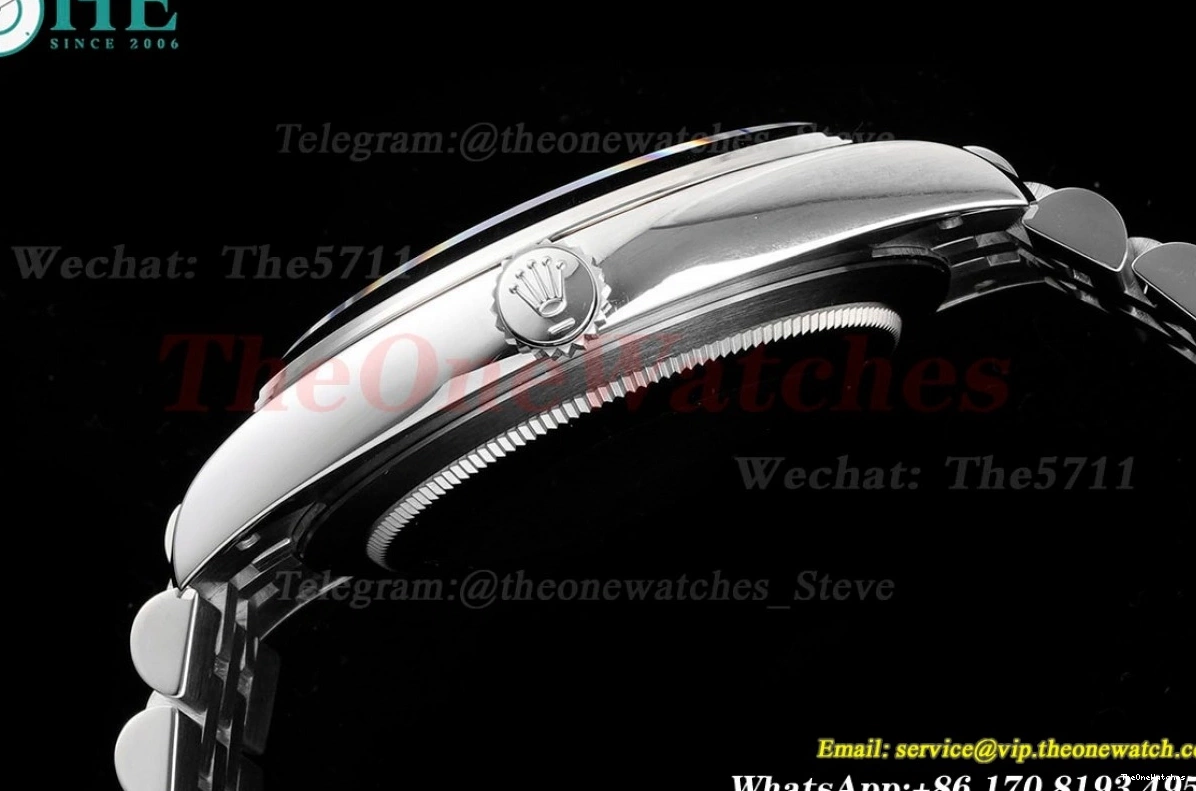 Jubilee 41mm Black SS 126334 Flt SS VR3235 904L King Dial Datejust 0119